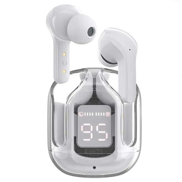 Ultrapods TWS Transparent Earbuds Digital Display ENC
