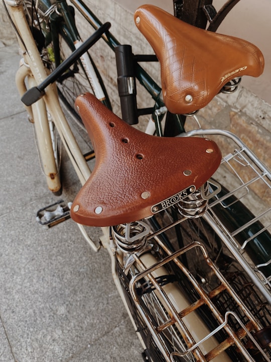 Women's Best Bicycle Seat Comfort: Find Your Perfect Ride 2 a close up of a bicycle with a brown seat