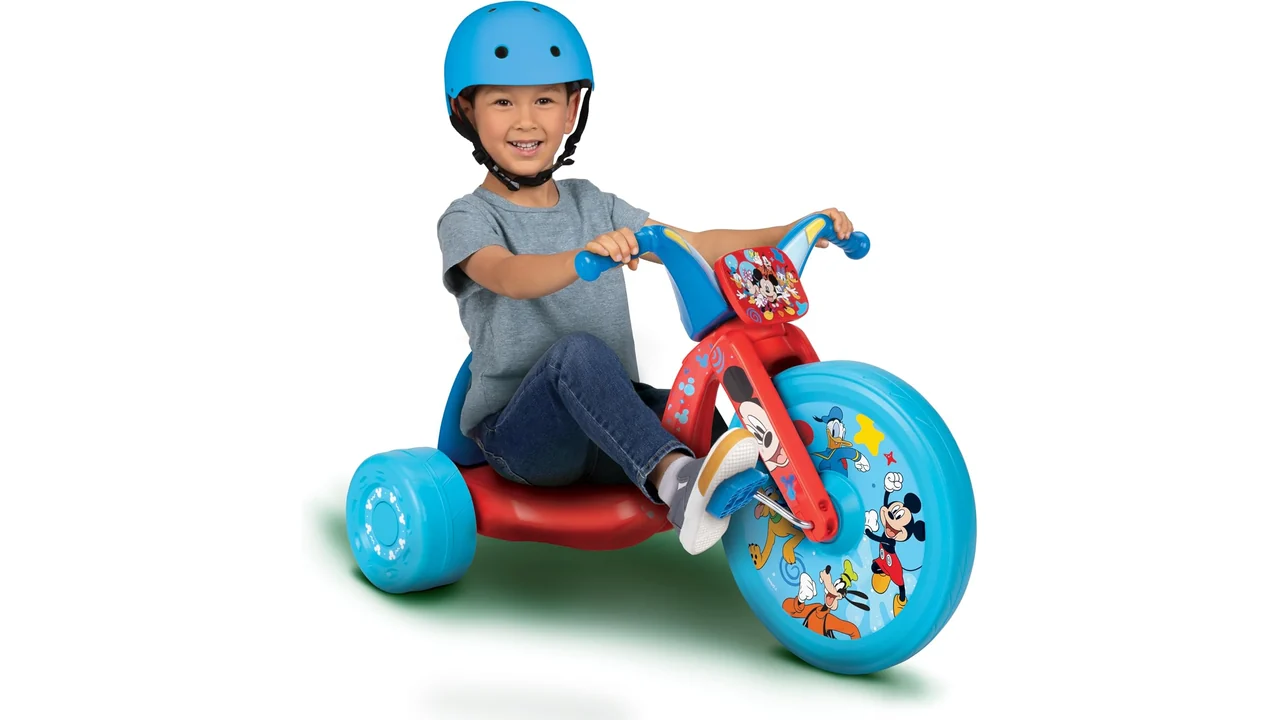 Read more about the article Mickey Mouse Ride-On 15″ Fly Wheels Cruiser Tricycle